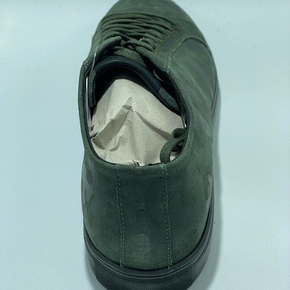 Camouflage Men’s 13D Belvedere Studio Sneakers Oliver Green Suede Leather - Picture 4 of 7